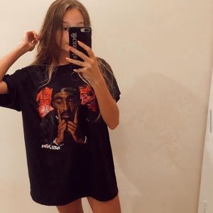 OVERSIZED TUPAC T SHIRT